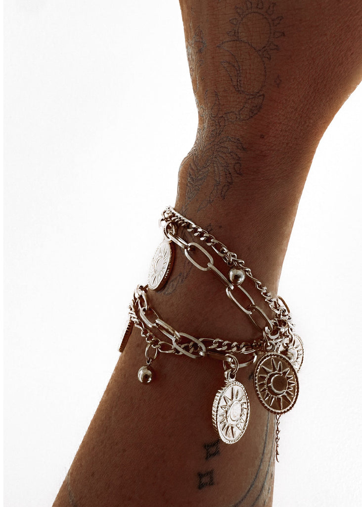 pebby forevee Bracelet Silver LAYLA WATER RESISTANT BRACELET