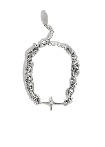 pebby forevee Bracelet Silver LOGAN WATER RESISTANT BRACELET