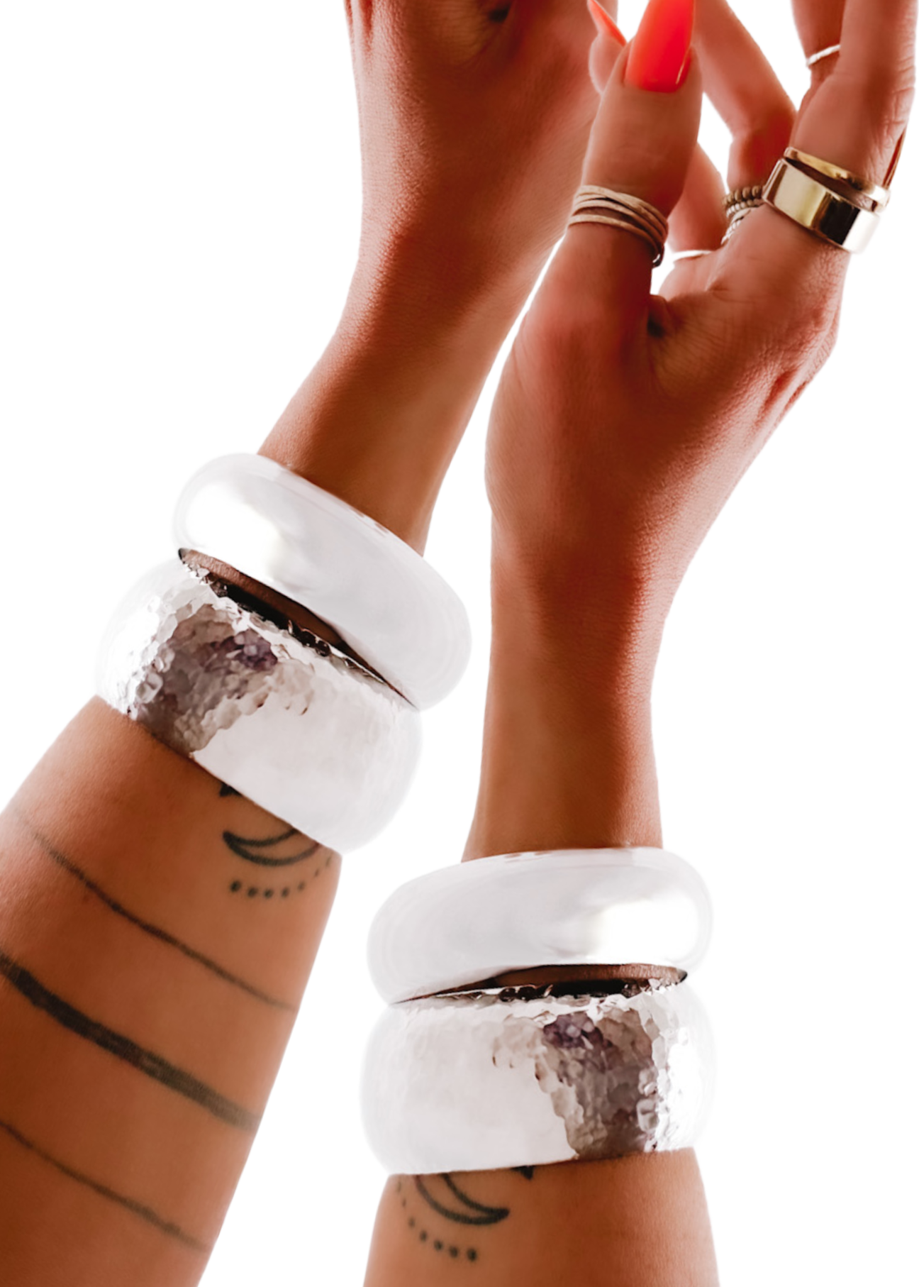 pebby forevee Bracelet Silver MEETING UP STATEMENT BRACELET