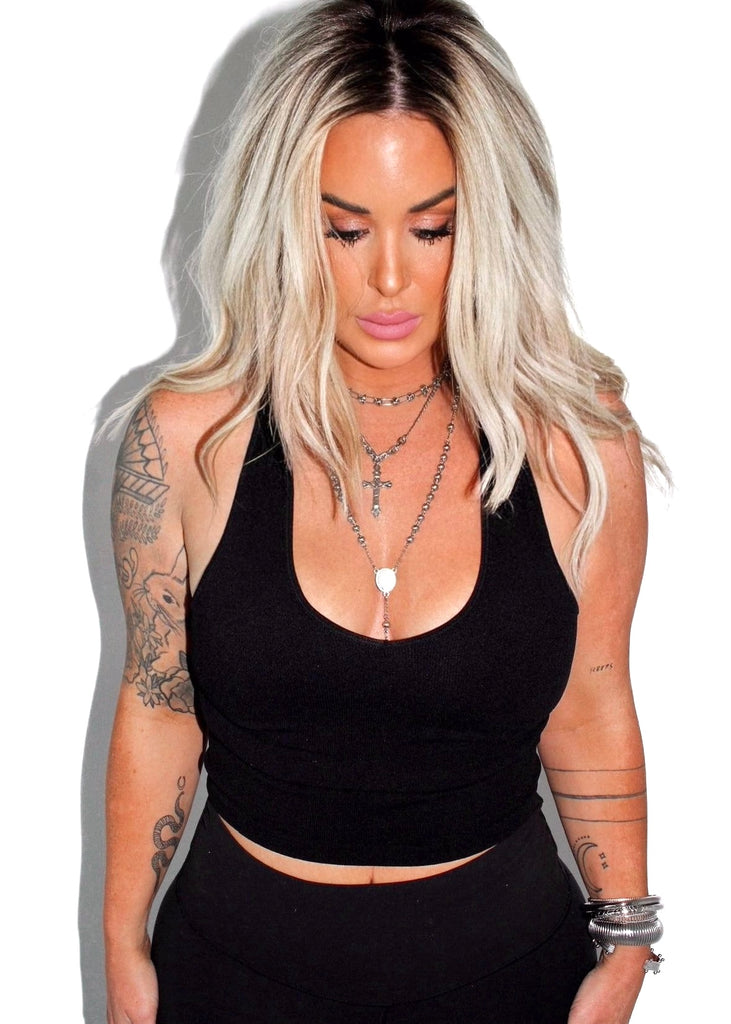 pebby forevee Brami BACK SMOOTHING V-NECK BRAMI