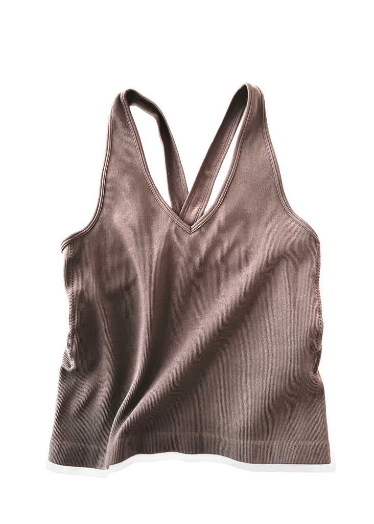 pebby forevee Brami BACK SMOOTHING V-NECK BRAMI