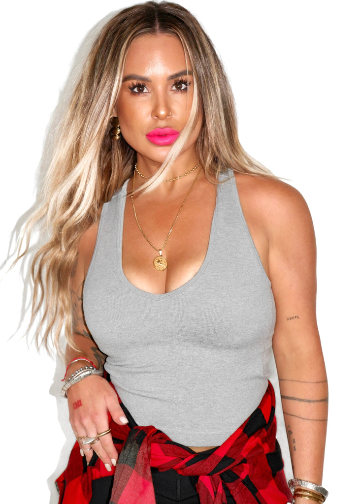 pebby forevee Brami BACK SMOOTHING V-NECK BRAMI