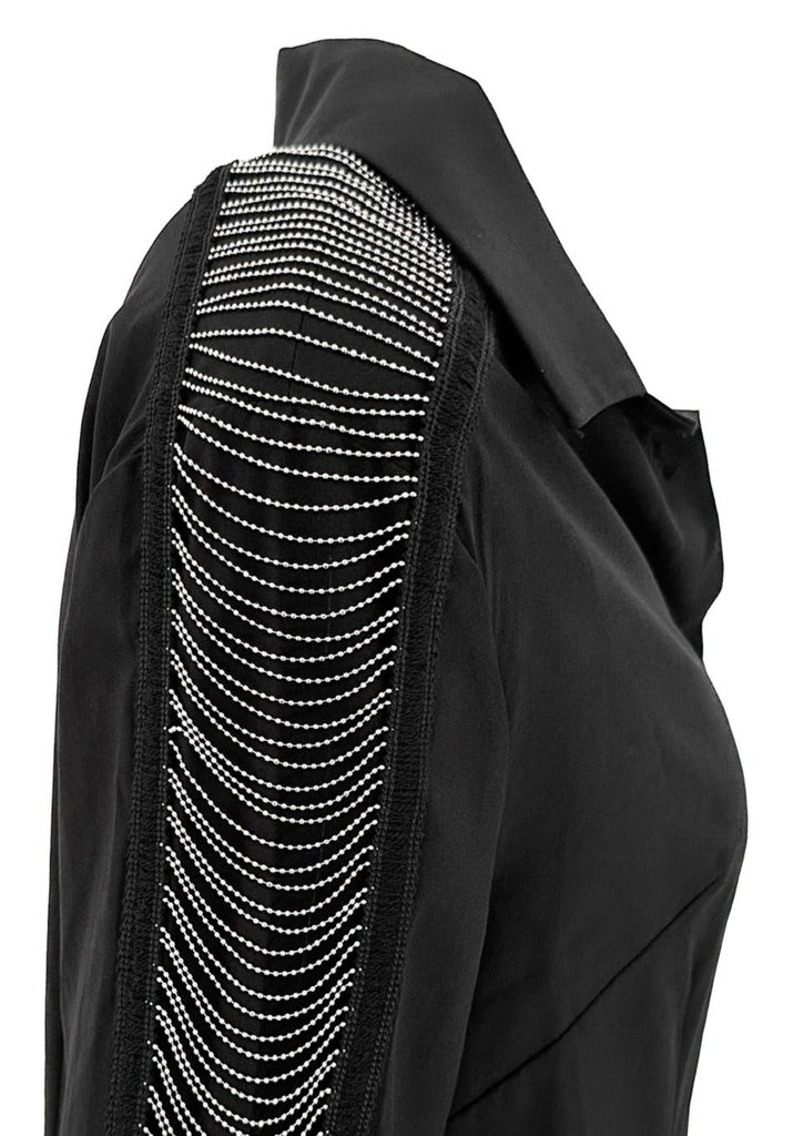 pebby forevee Button Down BOUNDARIES BUTTON DOWN STATEMENT TOP