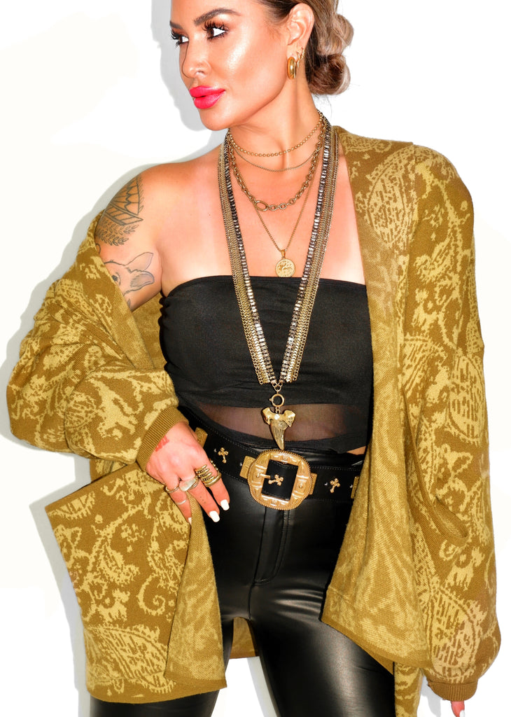 pebby forevee Cardigan ALMOST FAMOUS OVERSIZED CARDIGAN