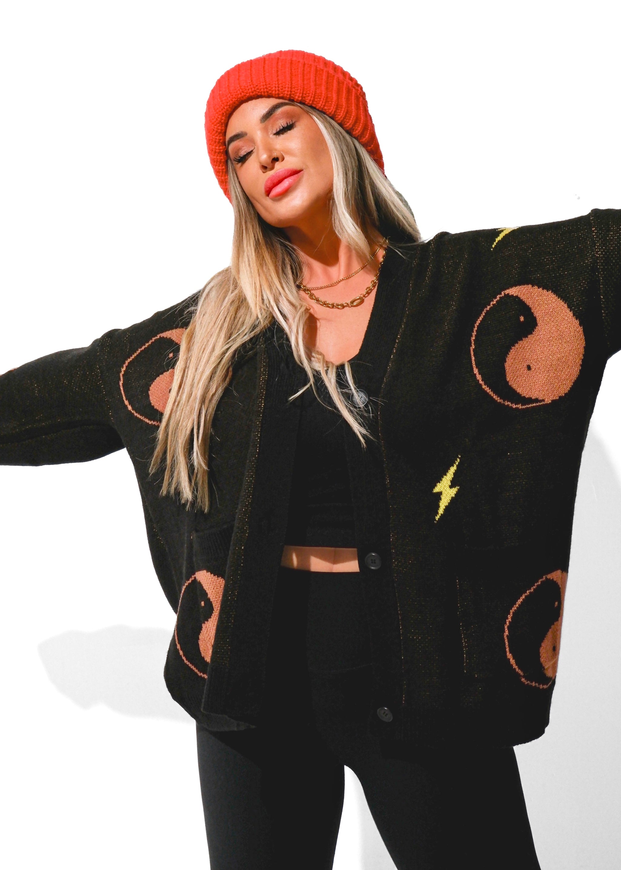 CHARGED AND CENTERED OVERSIZED CARDIGAN – Pebby Forevee