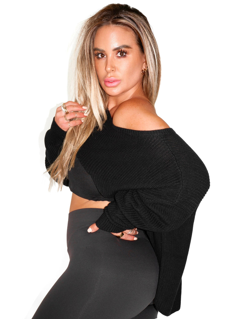 pebby forevee Cardigan REVERSIBLE ROLES CUT OUT PULLOVER