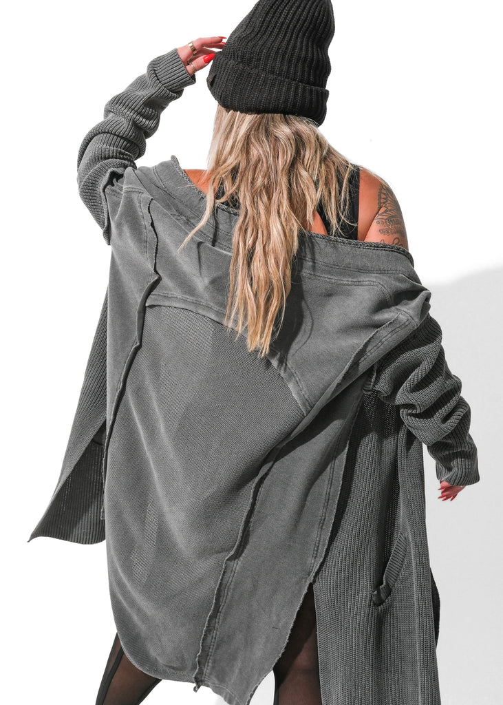pebby forevee Cardigan SO COMFY SIDE SLIT CARDIGAN