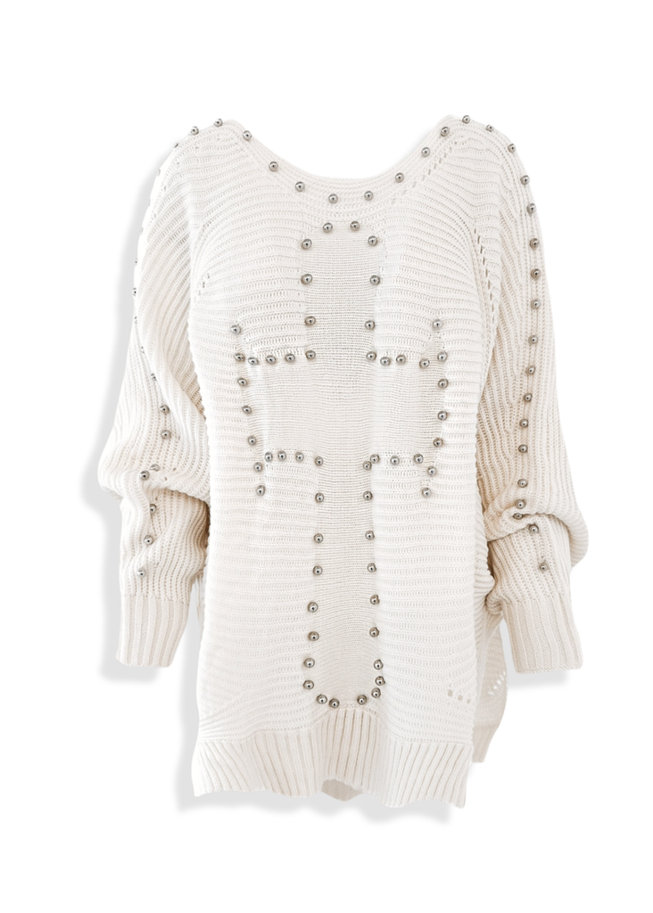 pebby forevee Cardigan STABILIZED SIDE SLIT SWEATER