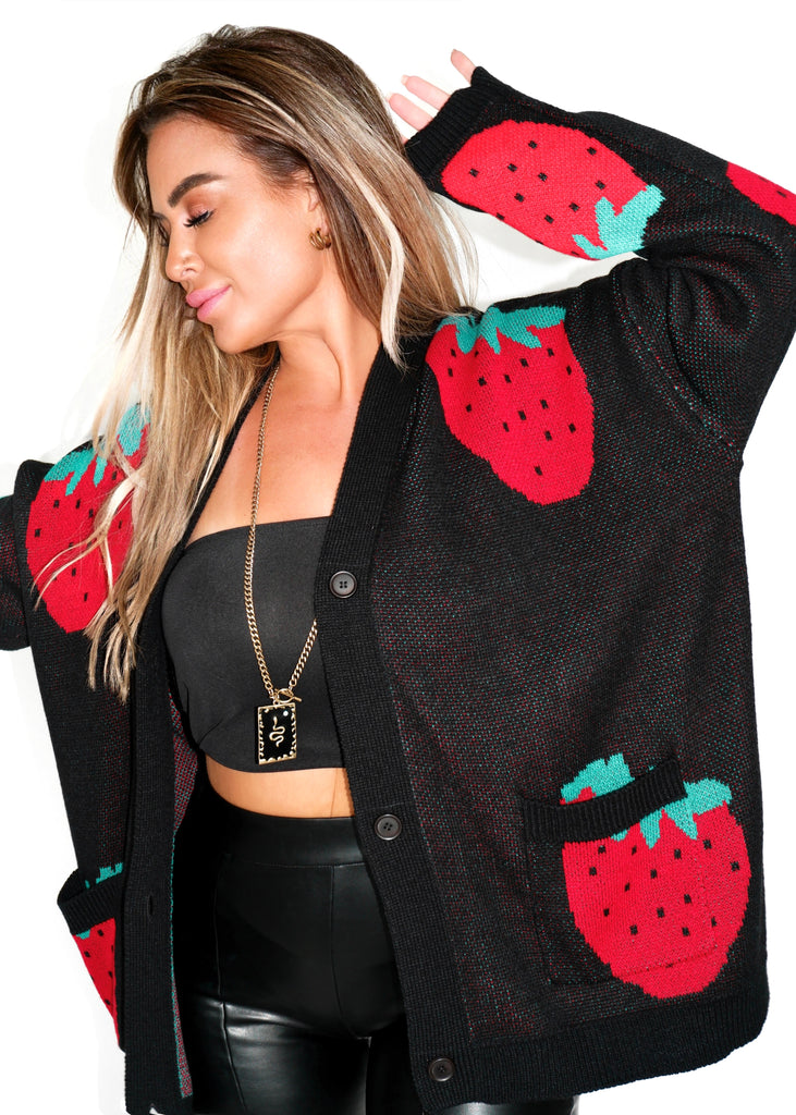 pebby forevee Cardigan TART BEHAVIOR OVERSIZED CARDIGAN