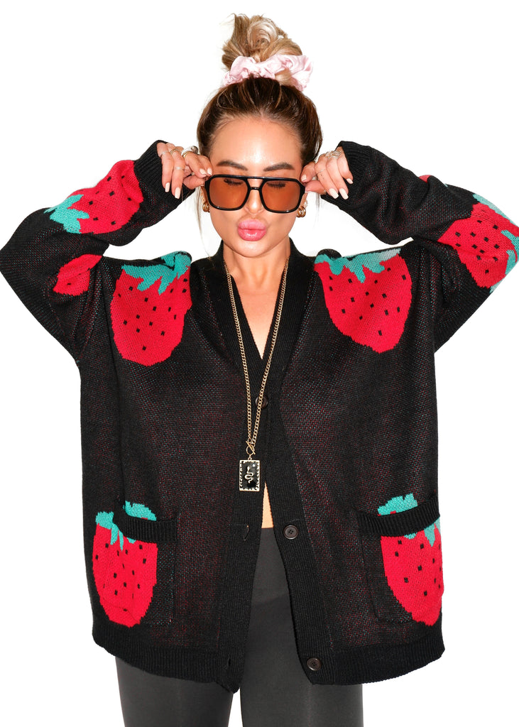 pebby forevee Cardigan TART BEHAVIOR OVERSIZED CARDIGAN