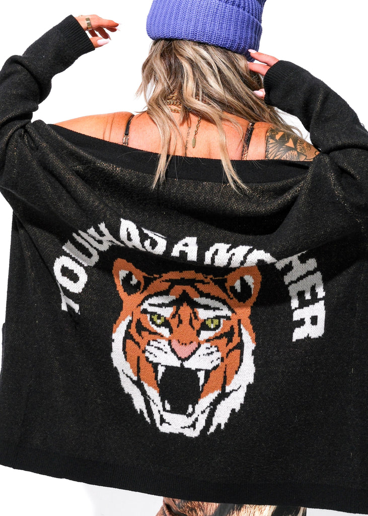 pebby forevee Cardigan TOUGH AS A MOTHER CARDIGAN