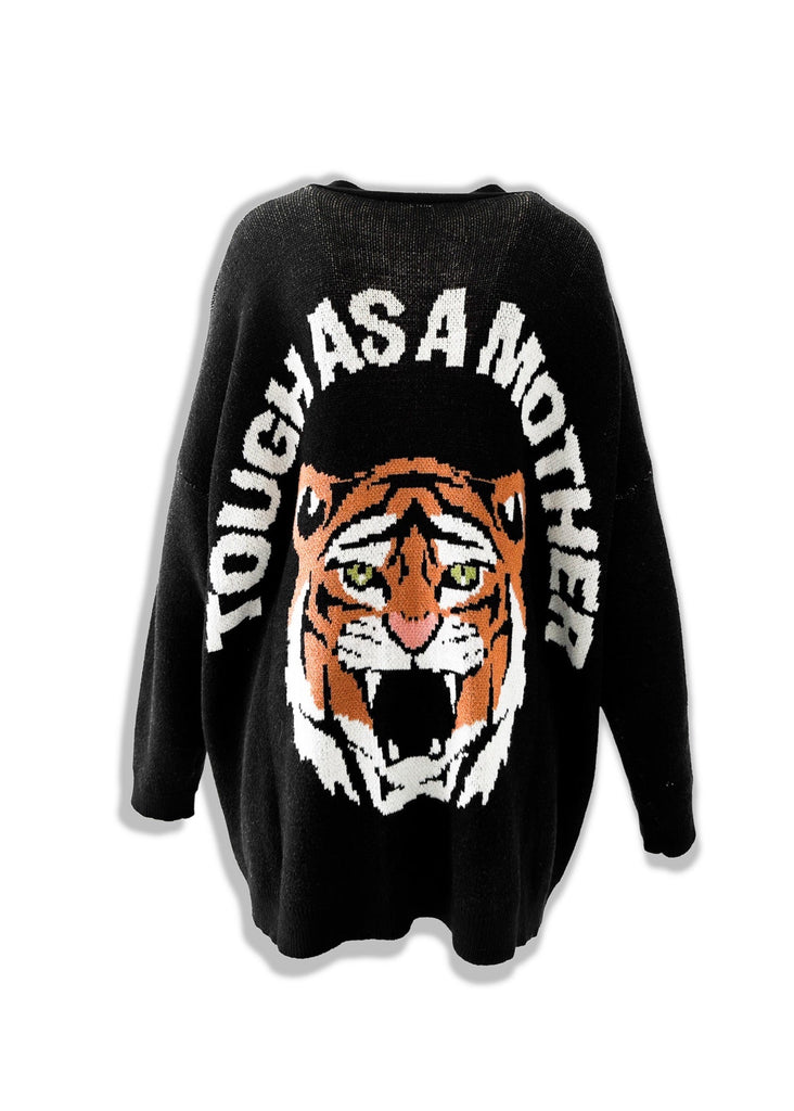 pebby forevee Cardigan TOUGH AS A MOTHER CARDIGAN