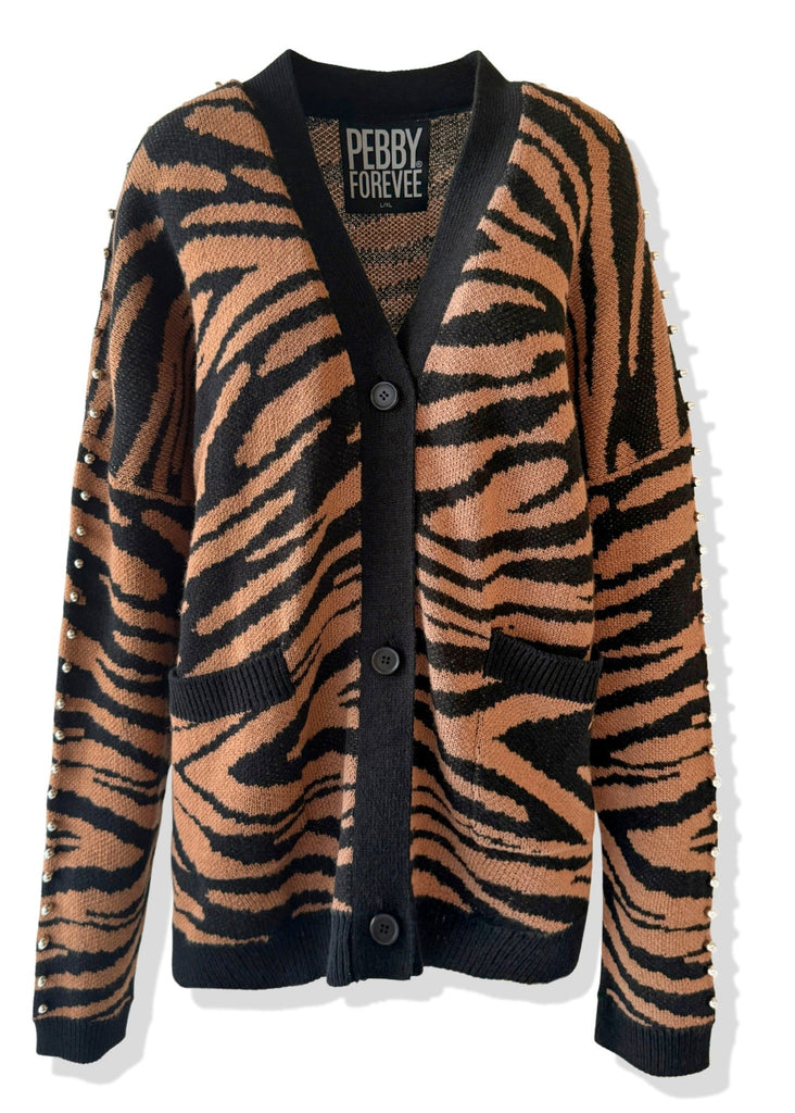 pebby forevee Cardigan UNTAMED THREADS OVERSIZED CARDIGAN