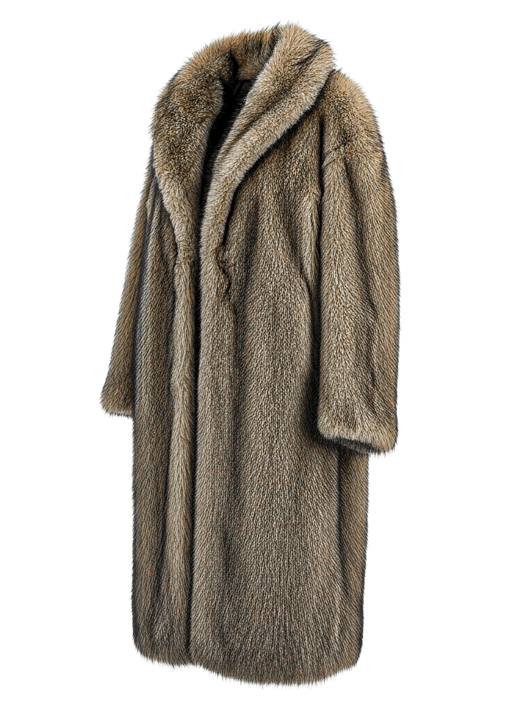 pebby forevee Coat THE HEIRESS FAUX FUR COAT
