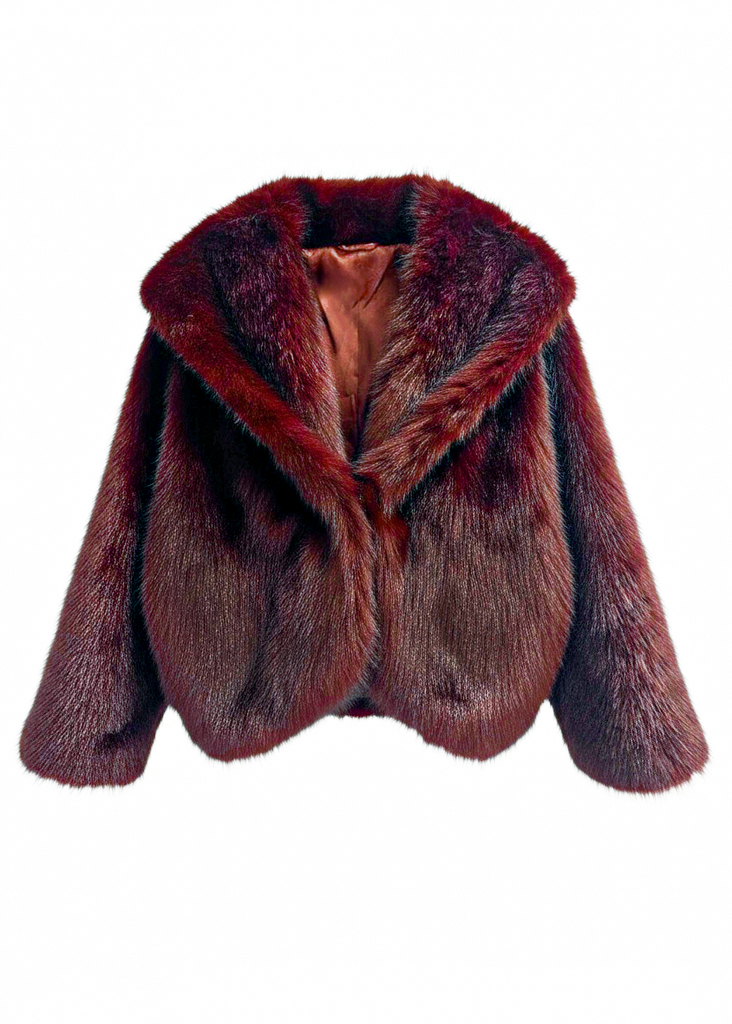 pebby forevee Coat THE SOCIALITE FAUX FUR COAT