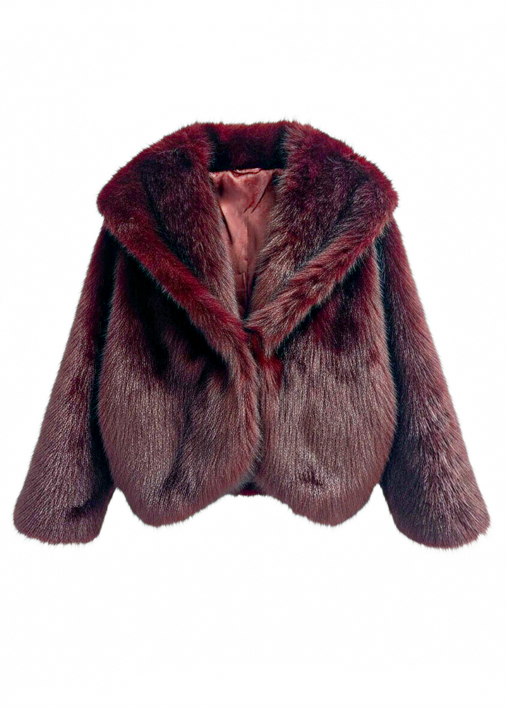 pebby forevee Coat THE SOCIALITE FAUX FUR COAT