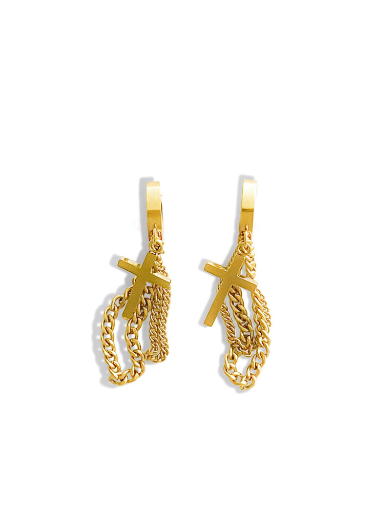 pebby forevee Earring Gold ASA WATER RESISTANT EARRING