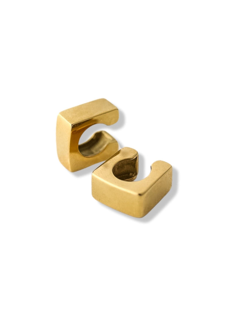 pebby forevee Earring Gold BLOCK HIM WATER RESISTANT EAR CUFF