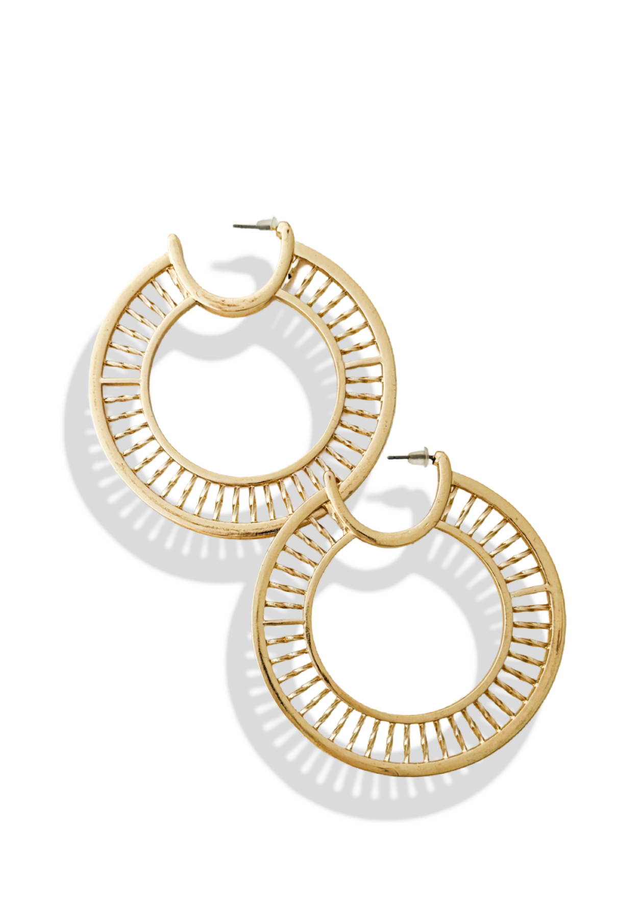 pebby forevee Earring Gold CALLAHAN STATEMENT EARRINGS