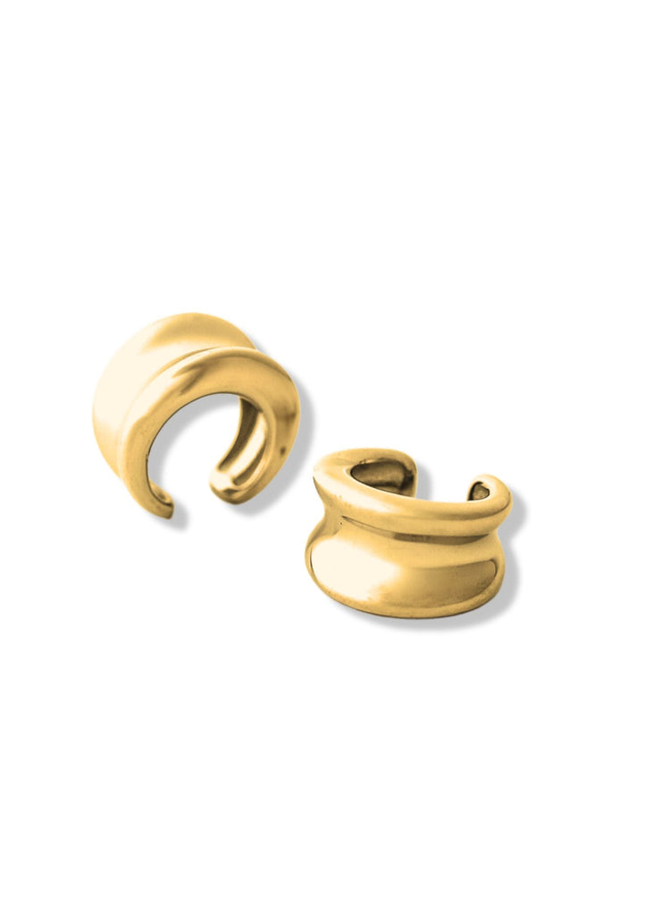 pebby forevee Earring Gold CALVIN WATER RESISTANT EAR CUFF