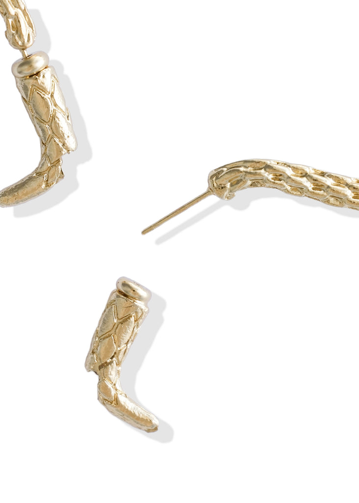 pebby forevee Earring Gold DON'T BLAME ME STATEMENT EARRINGS