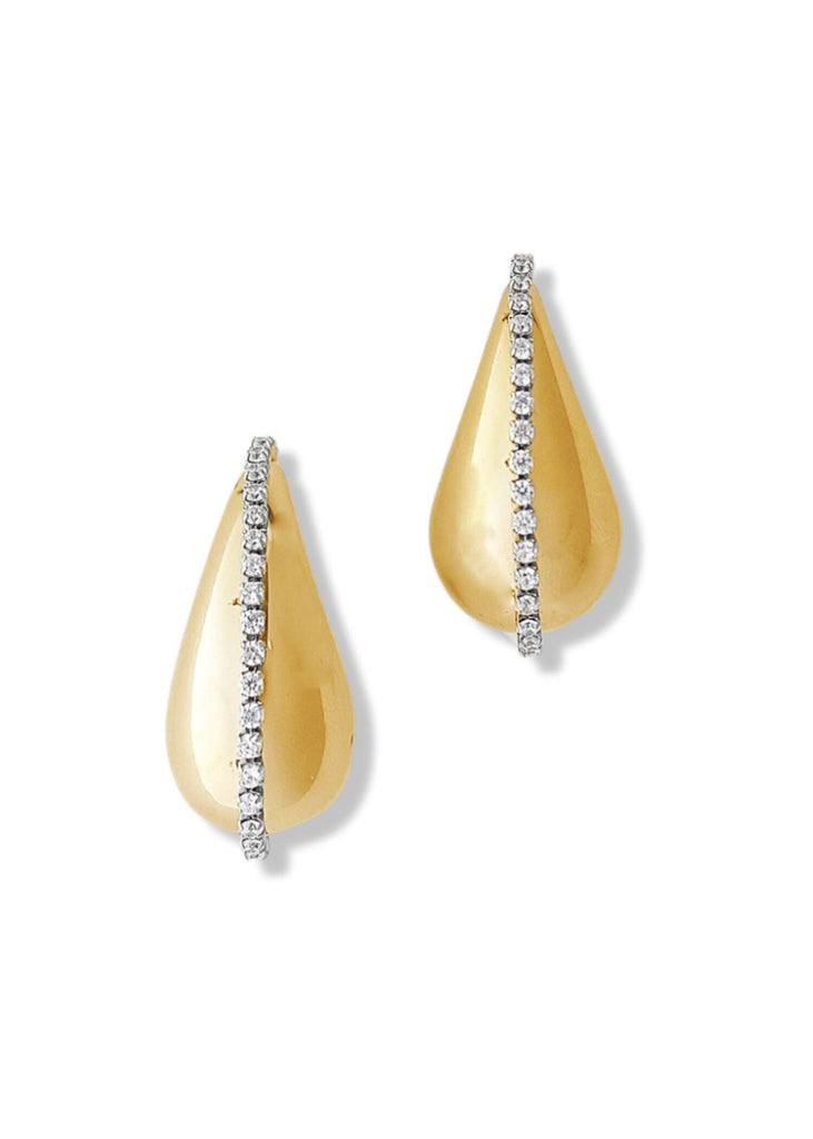 pebby forevee Earring Gold ECHO WATER RESISTANT EARRINGS