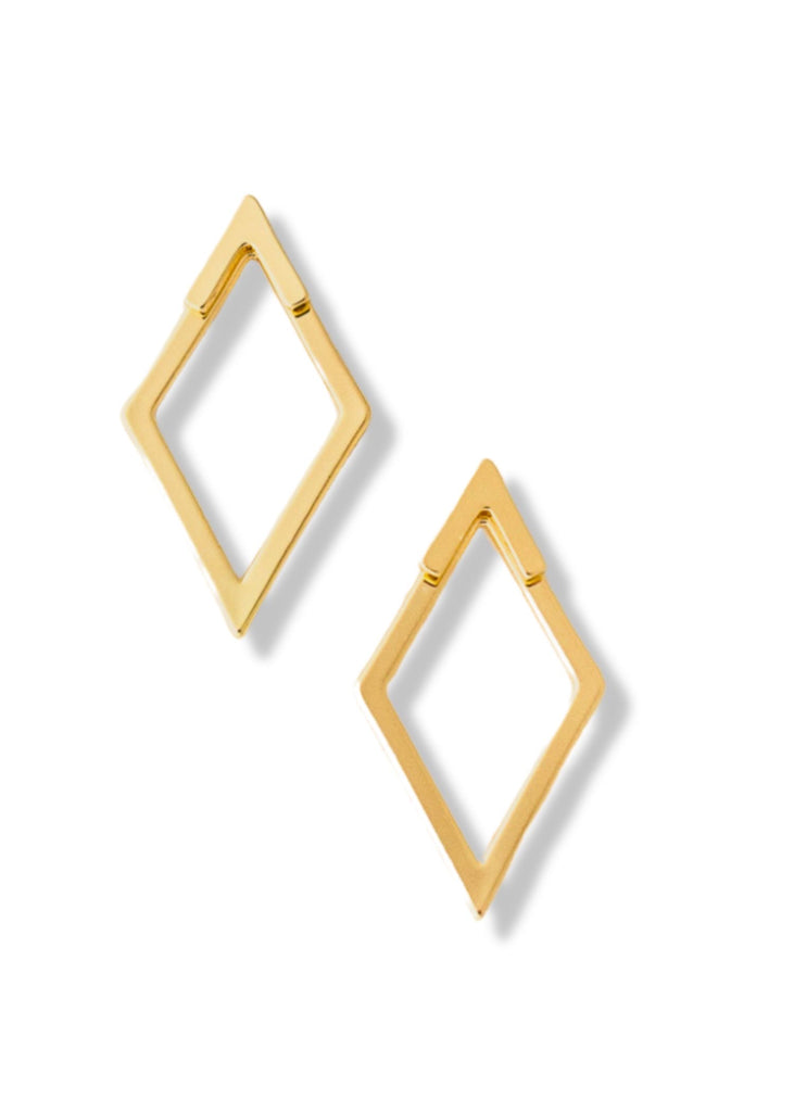 pebby forevee Earring Gold ELLIE WATER RESISTANT EAR HUGGIES