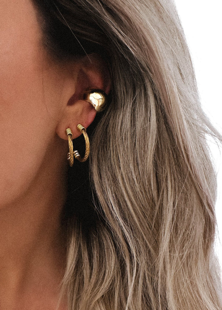 pebby forevee Earring Gold GOOD GRACES EAR CUFF