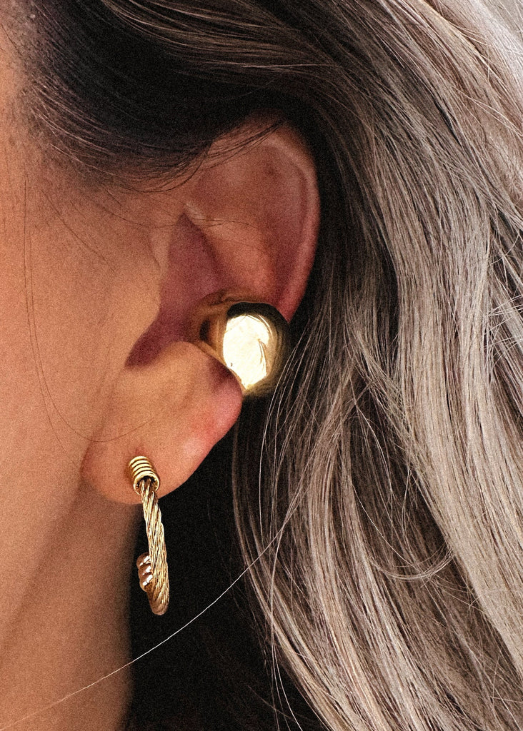 pebby forevee Earring Gold GOOD GRACES EAR CUFF