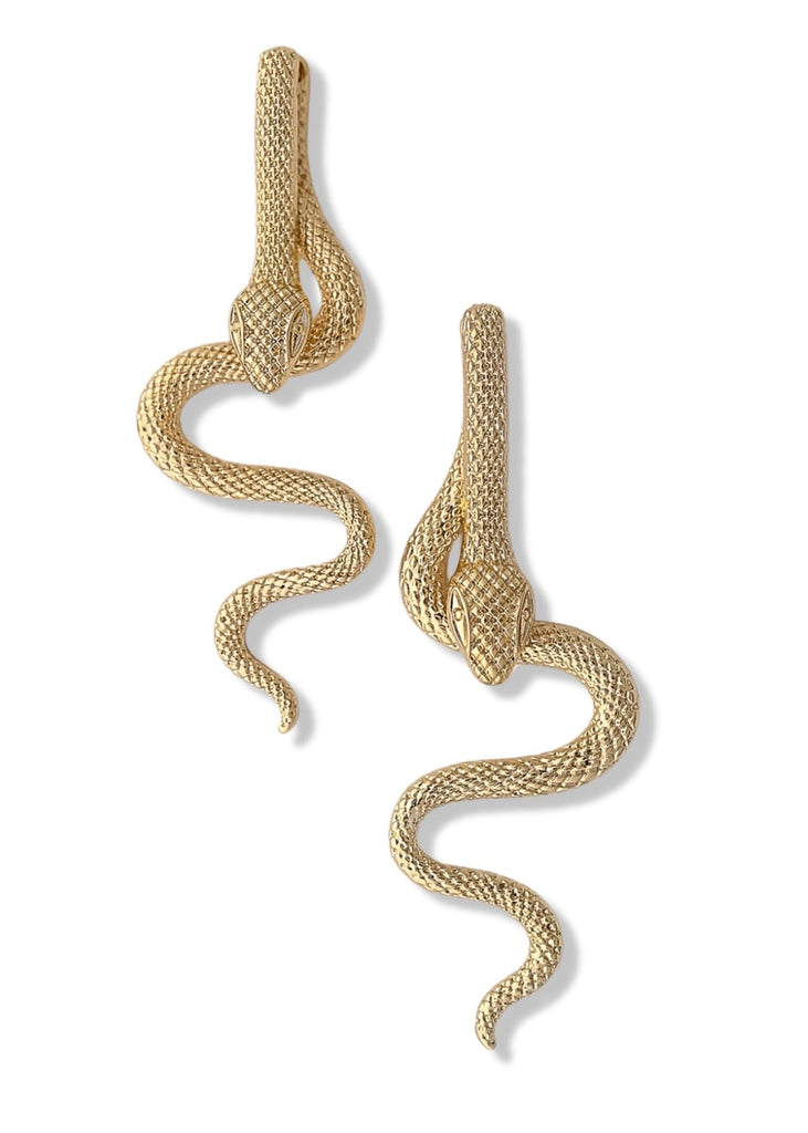 pebby forevee Earring Gold HYDRA STATEMENT EARRINGS
