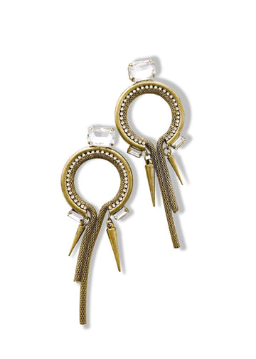 pebby forevee Earring Gold KERRINGTON STATEMENT EARRINGS