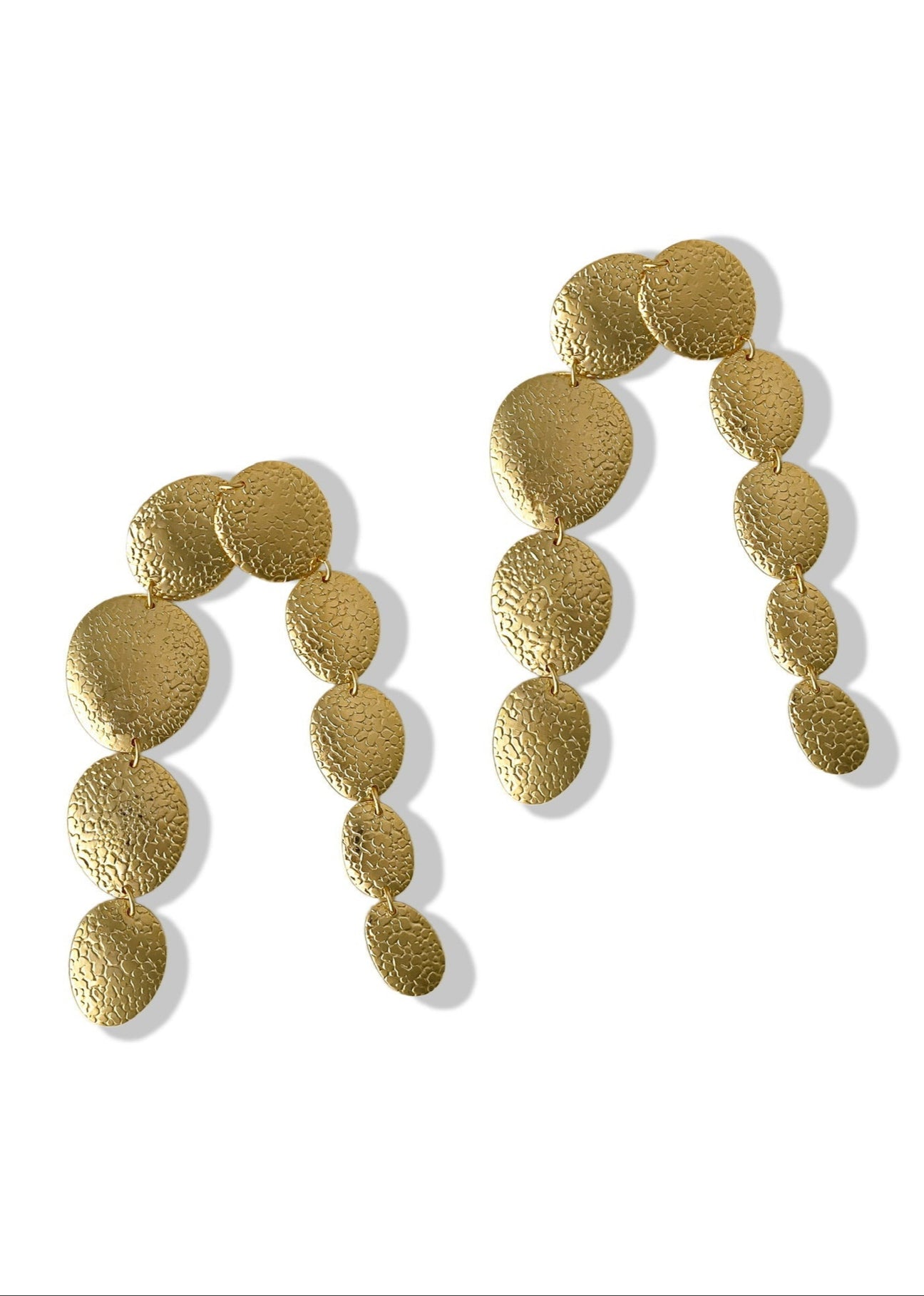 pebby forevee Earring Gold MARLOW STATEMENT EARRINGS