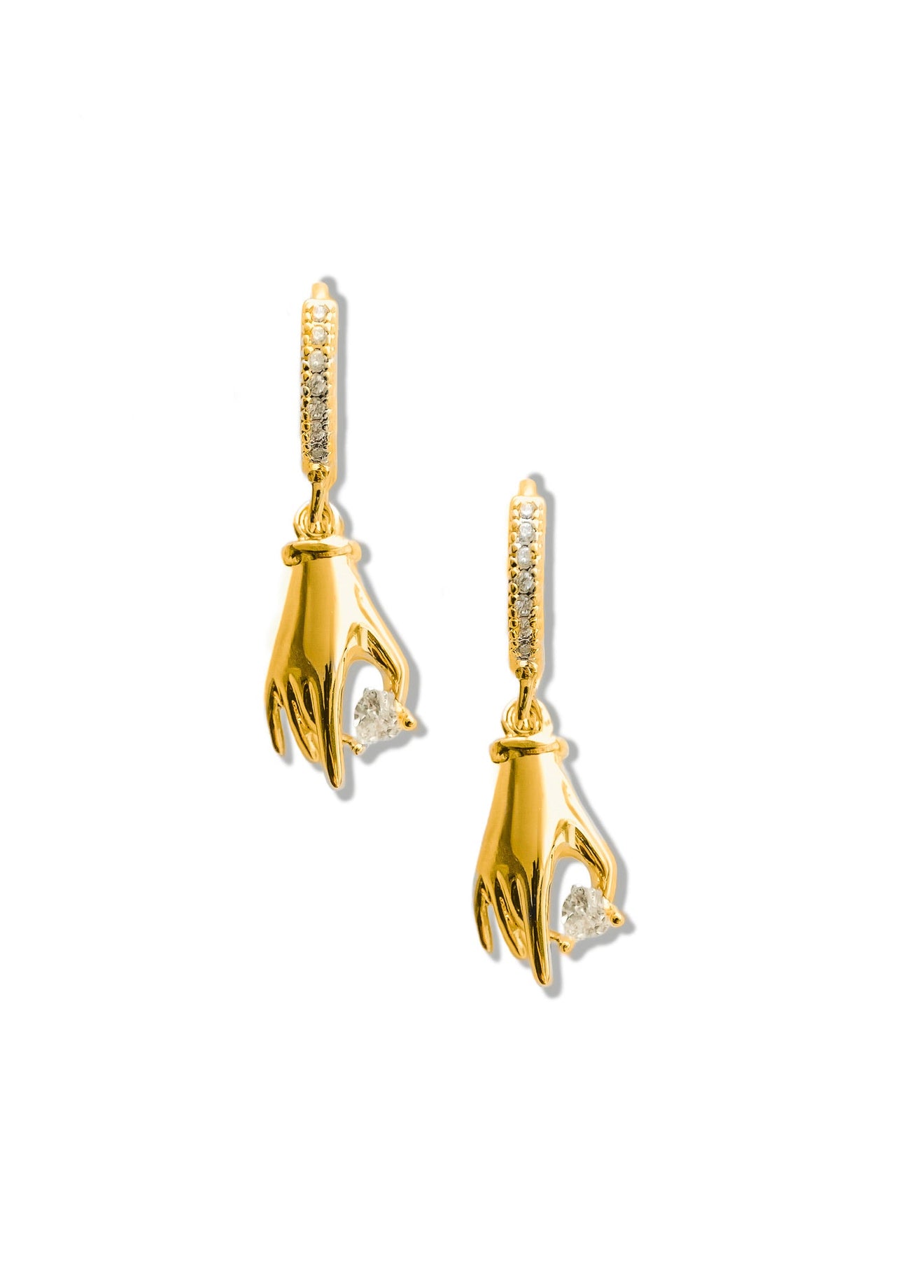pebby forevee Earring Gold MERRITT WATER RESISTANT EARRING