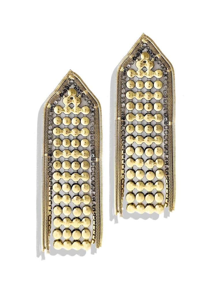 pebby forevee Earring Gold ONELLA STATEMENT EARRINGS