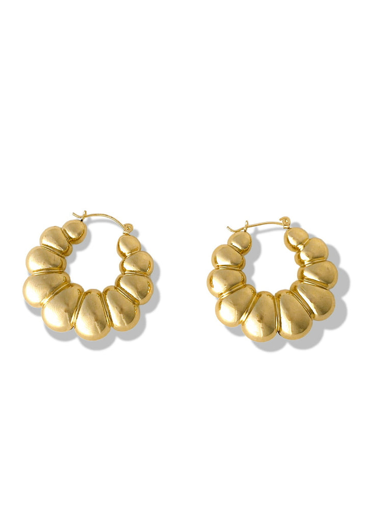 pebby forevee Earring Gold REDFORD STATEMENT EARRINGS