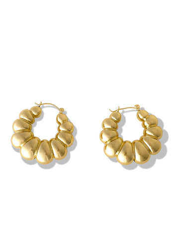 pebby forevee Earring Gold REDFORD STATEMENT EARRINGS