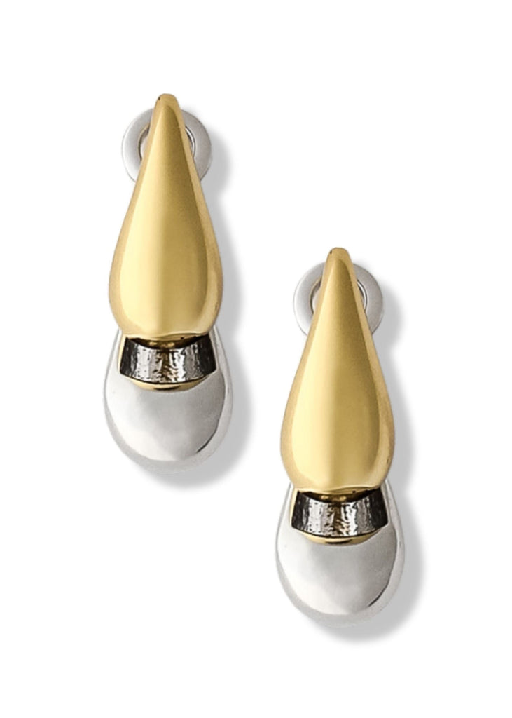 pebby forevee Earring Gold/Silver DOUBLE TAKE WATER RESISTANT EARRINGS