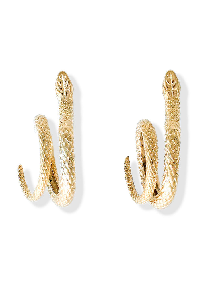 pebby forevee Earring Gold SO IT GOES WATER RESISTANT EARRINGS