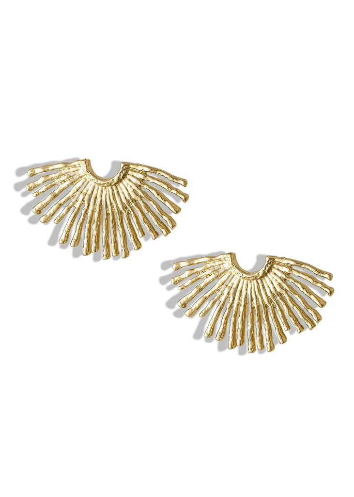 pebby forevee Earring Gold SUTTON STATEMENT EARRINGS