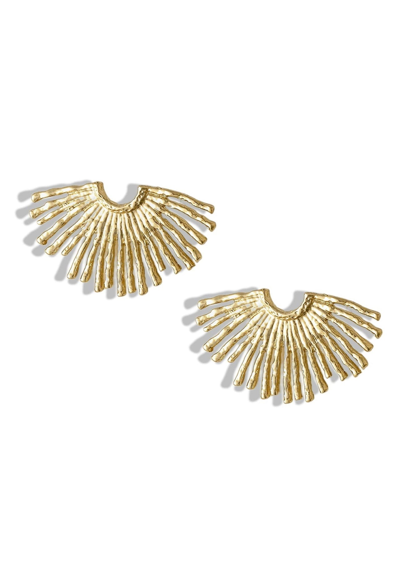 pebby forevee Earring Gold SUTTON STATEMENT EARRINGS