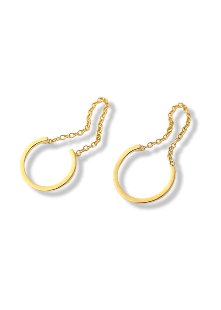 pebby forevee Earring Gold SWAY WATER RESISTANT EAR CUFF