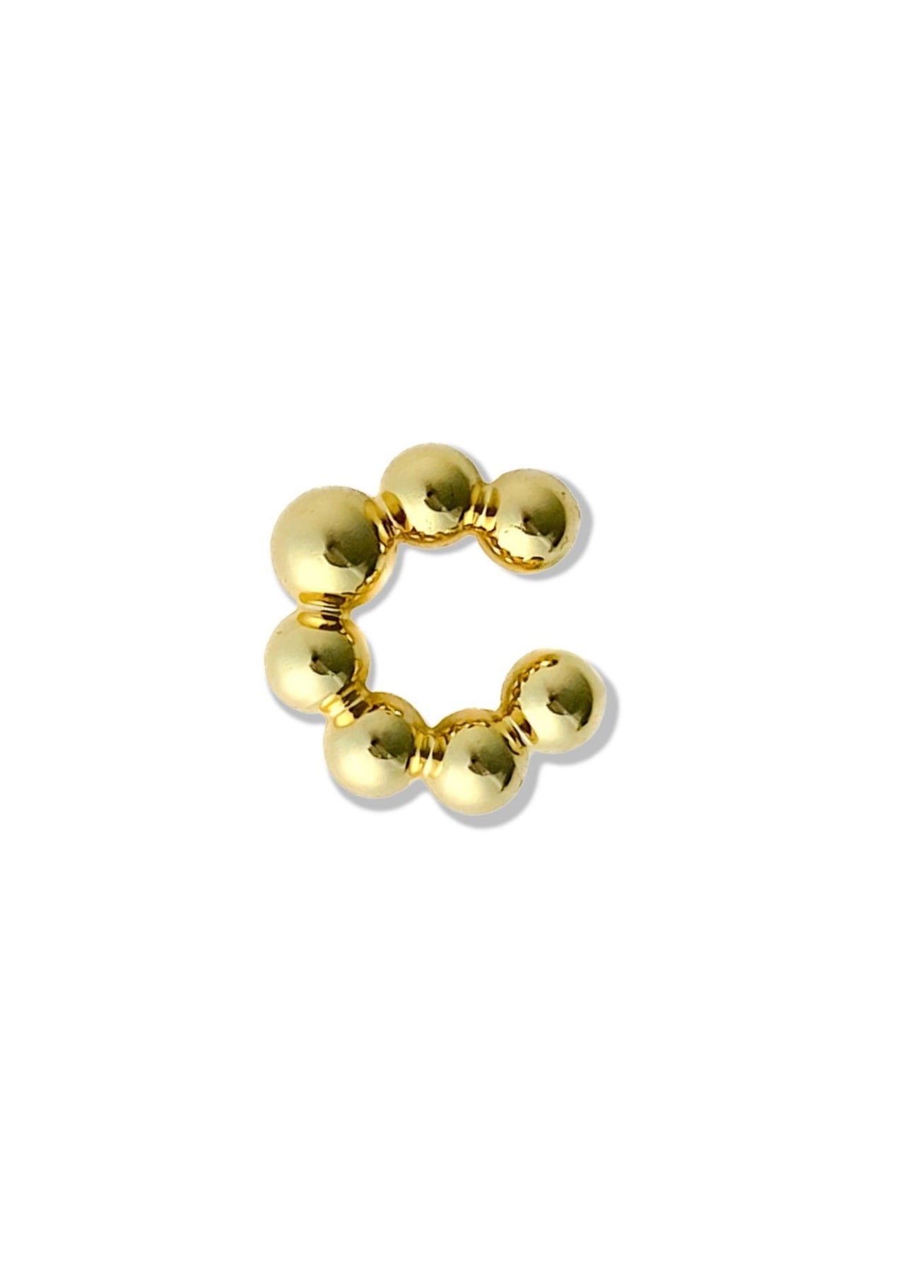 pebby forevee Earring Gold TIME BOMB STATEMENT EAR CUFF