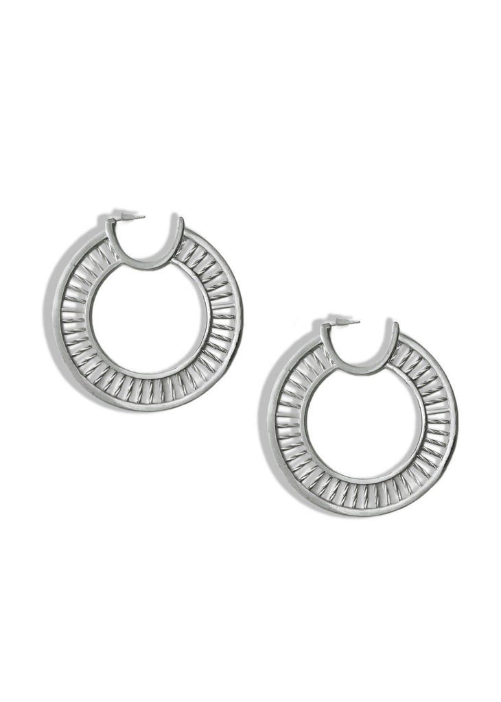 pebby forevee Earring Silver CALLAHAN STATEMENT EARRINGS