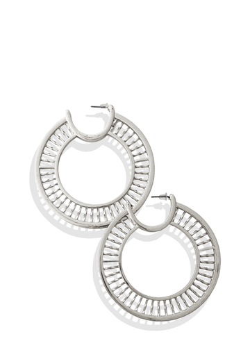 pebby forevee Earring Silver CALLAHAN STATEMENT EARRINGS