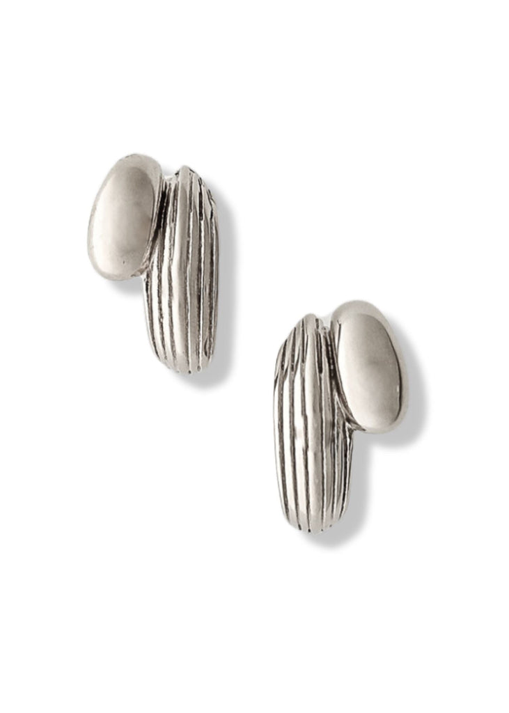 pebby forevee Earring Silver DOUBLE STANDARDS WATER RESISTANT EARRINGS