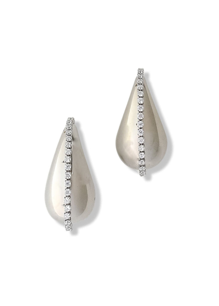 pebby forevee Earring Silver ECHO WATER RESISTANT EARRINGS