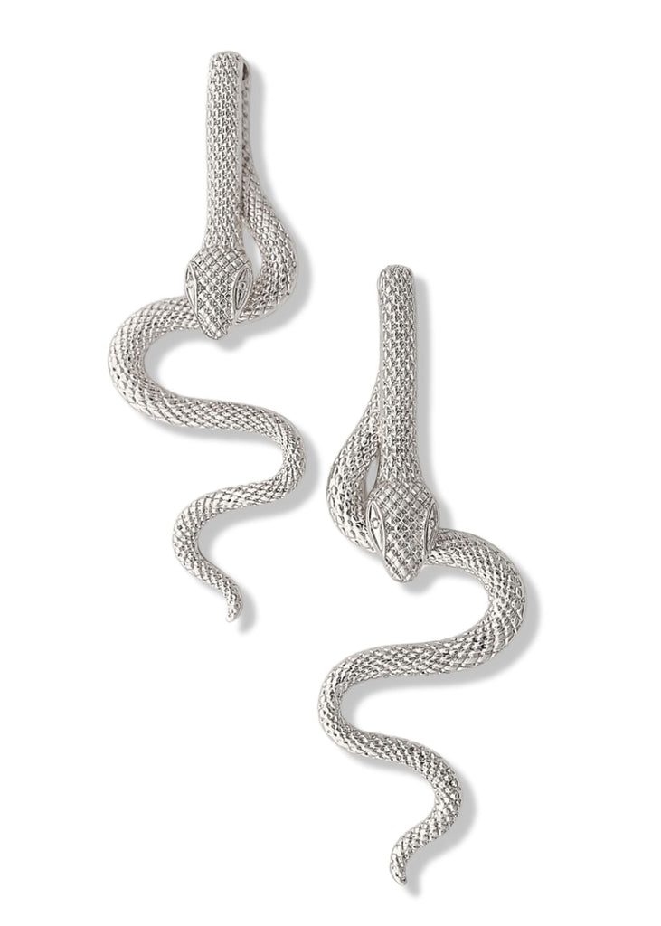 pebby forevee Earring Silver HYDRA STATEMENT EARRINGS