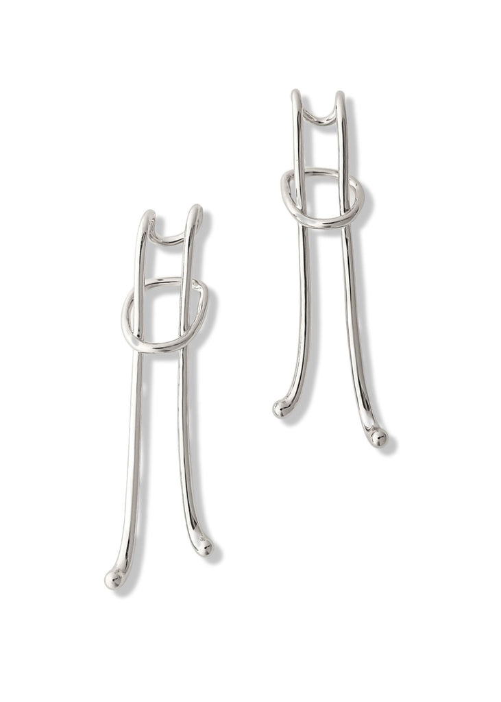 pebby forevee Earring Silver LOCKED IN WATER RESISTANT EAR CUFFS