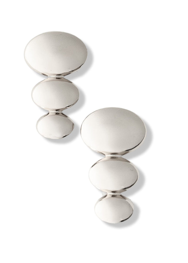 pebby forevee Earring Silver MIXED SIGNALS STATEMENT EARRINGS