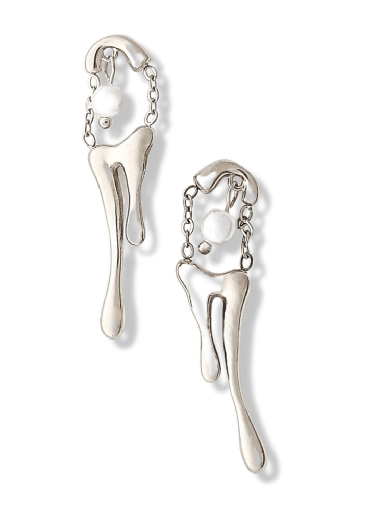 pebby forevee Earring Silver NEED YOU NOW WATER RESISTANT EARRINGS